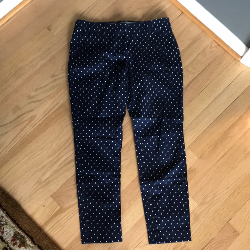 Jcrew cafe capri pant. 34” long, size 0